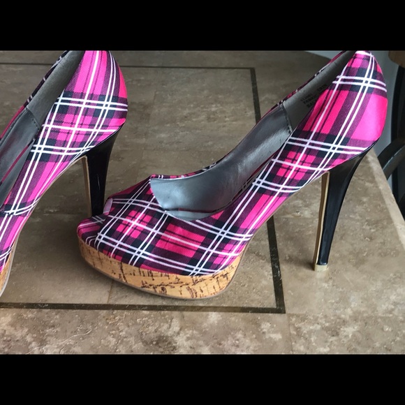 Platform open toes shoes, - Picture 1 of 4